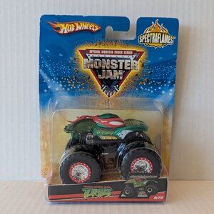 Hot Wheels Monster Jam SPECTRAFLAMES Teenage Mutant Ninja Turtles Truck - New